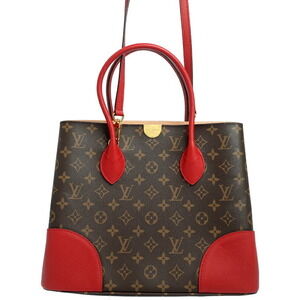 Louis Vuitton Monogram Leather Brown Flandrin Leather Shoulder Bag Brown